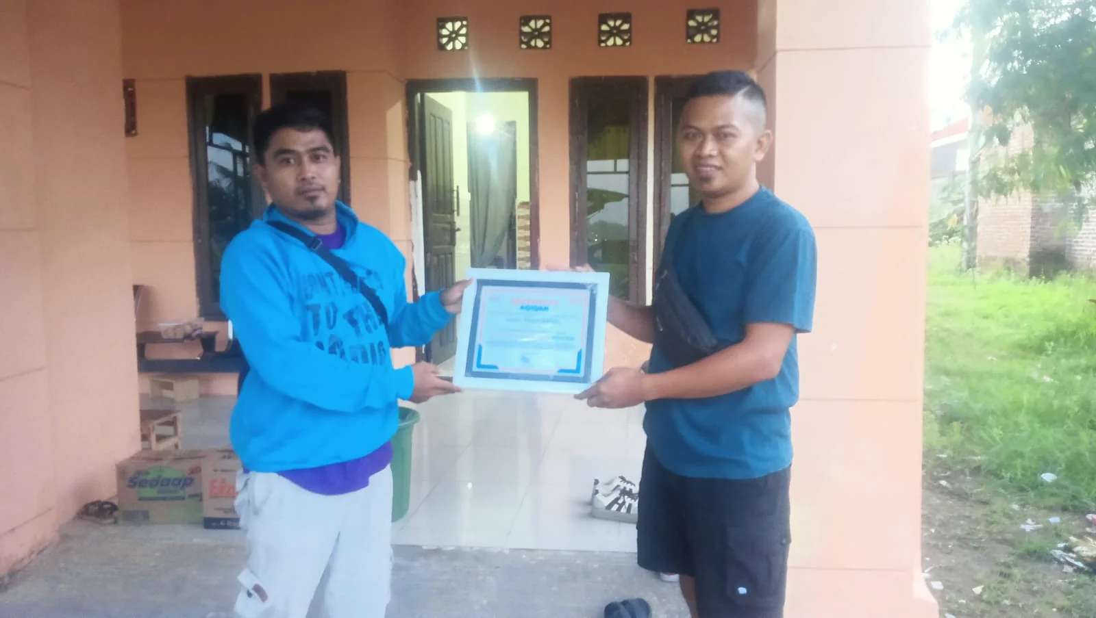 Dokumentasi album sertifikat dan pelanggan, foto 7