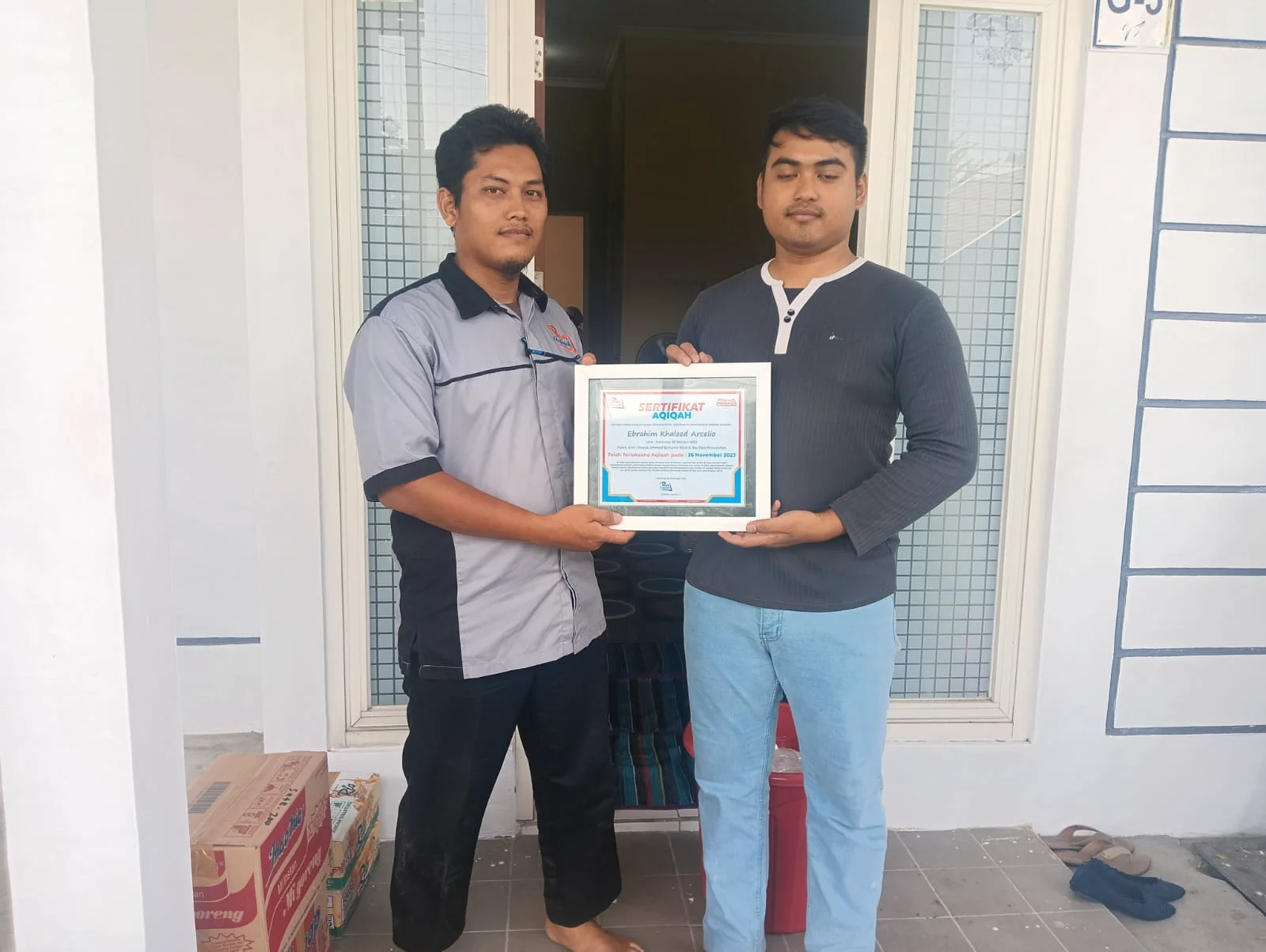 Dokumentasi album sertifikat dan pelanggan, foto 19