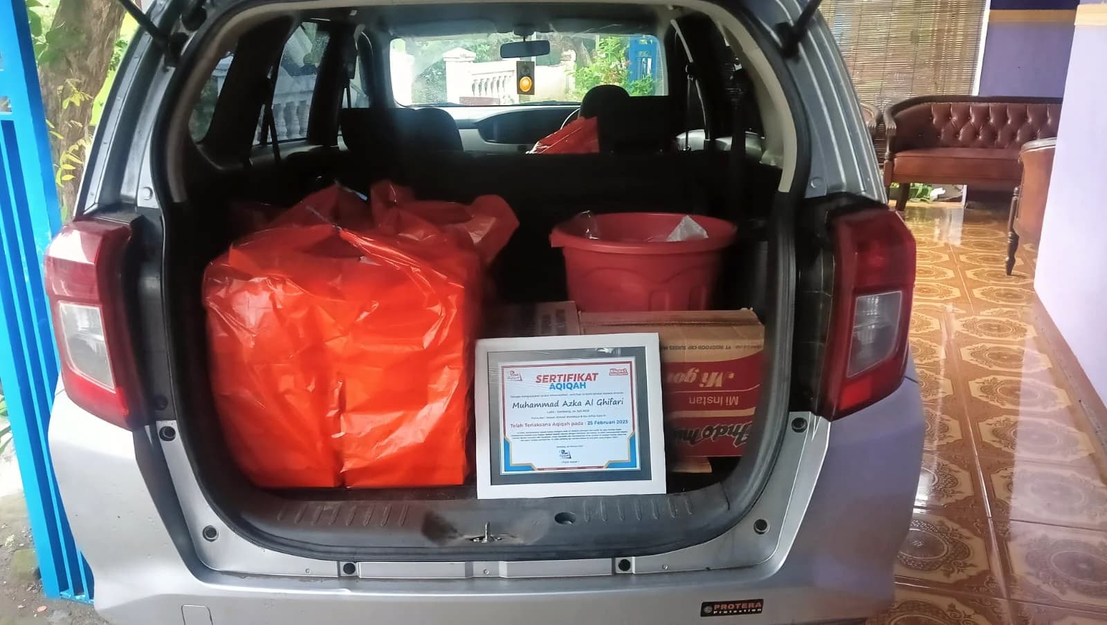 Dokumentasi persiapan dan pengiriman Pojok Aqiqah, foto 48